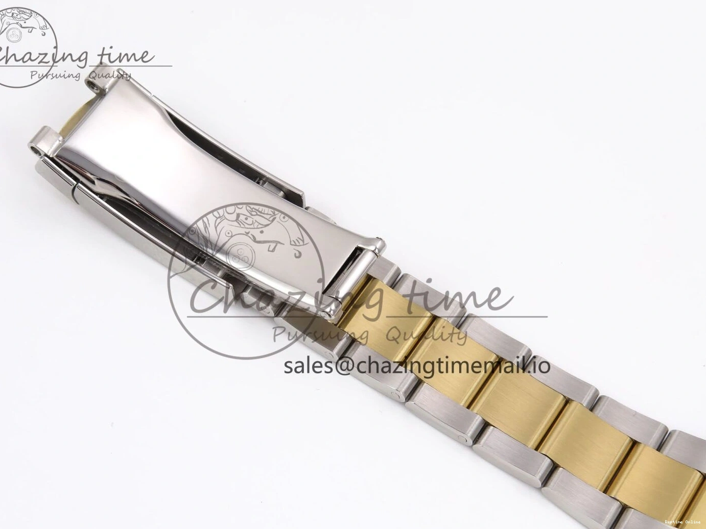 0506 DateJust 41 126333 EWEF Best Edition YG Stick Dial on SS YG Oyster Bracelet A Durable 971